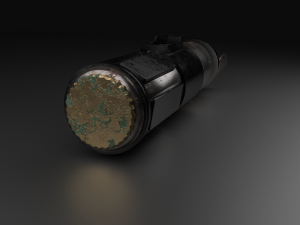 yodas light saber Modelo 3D