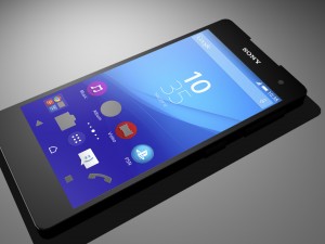 sony experia e5 3Dモデル