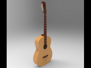 guitar 3D Model