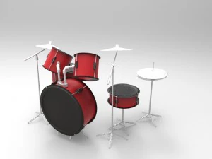 configurazione del tamburo Modello 3D