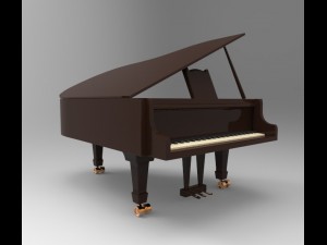 piano 3D-Modell