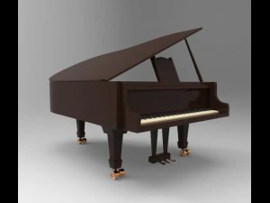 piano 3D Model