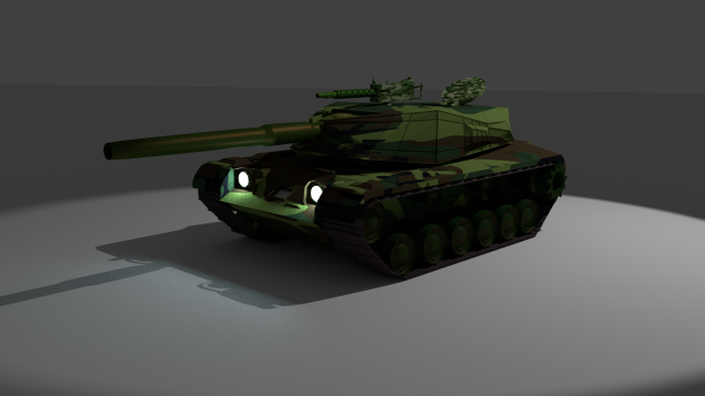 m60a3 american tank 3D Модель .c4d .max .obj .3ds .fbx .stl .blend 
