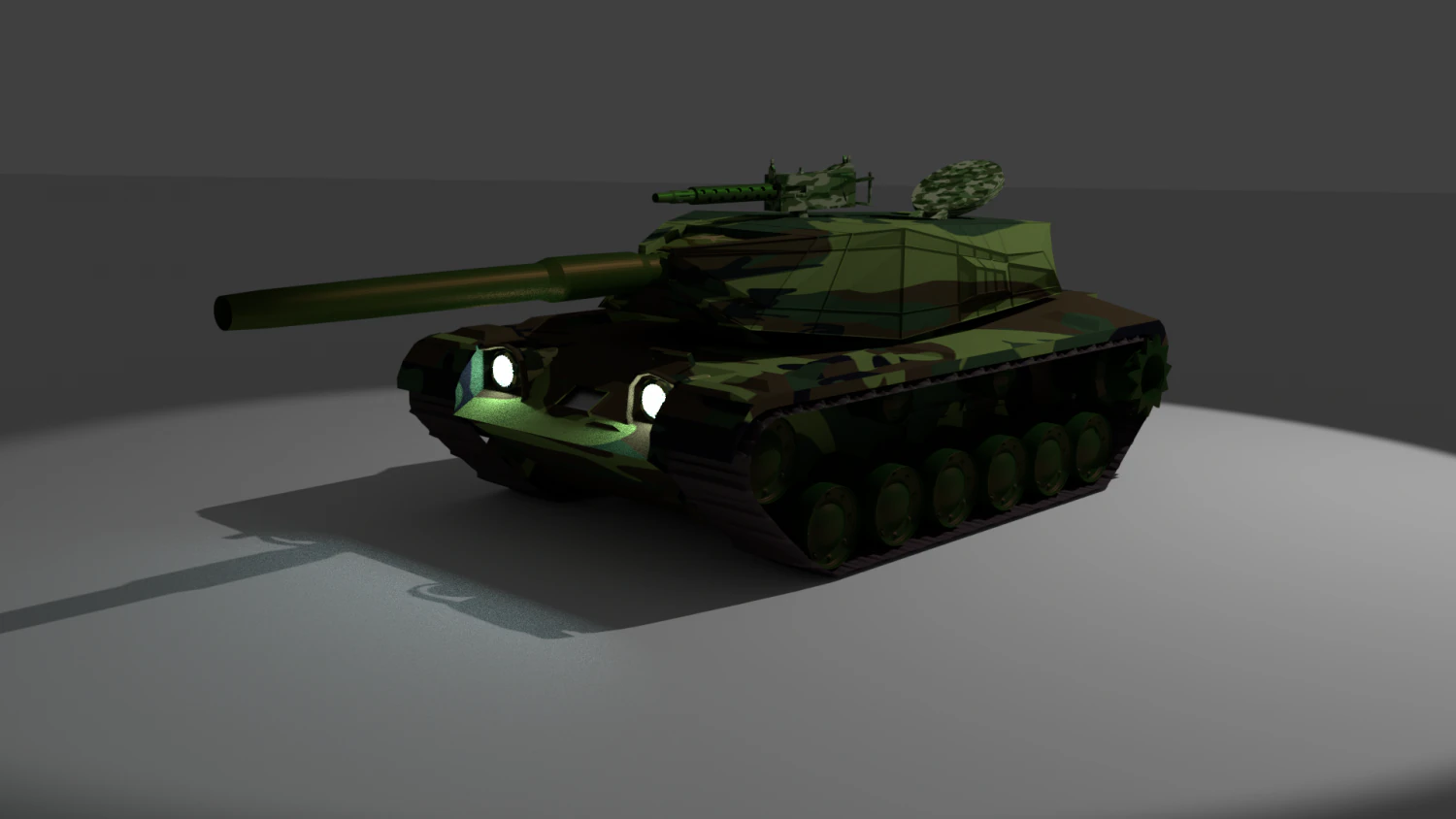 m60a3 american tank 3D Model .c4d .max .obj .3ds .fbx .stl .blend