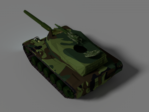 m60a3 american tank 3D Модель