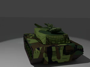 m60a3 american tank 3D Model