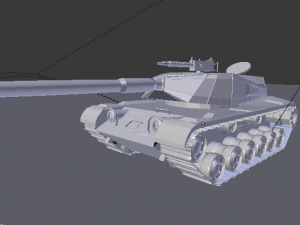 m60a3 american tank 3D Модель