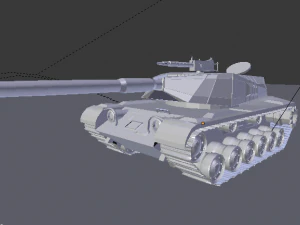 m60a3 american tank 3D Model