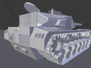 m60a3 american tank 3D Model