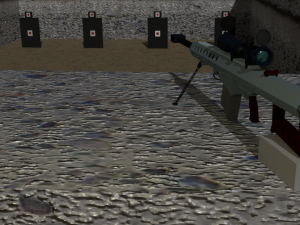 barrett m82 sniper rifle Modello 3D