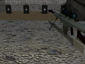 barrett m82 sniper rifle 3D Model