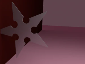 ninja star-shuriken 3D Model