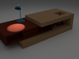 modern and creative table 3D मॉडल