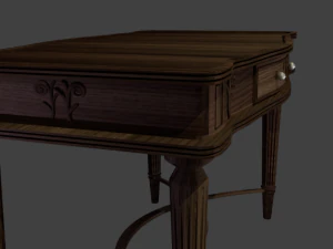 a classic looking table 3D Model