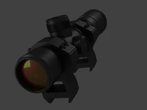 x20 범위 3D 모델