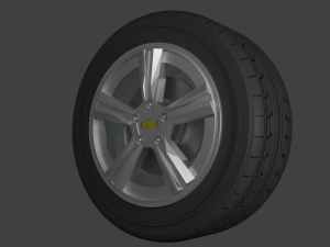 chevrolet camaro wheel 3D 模型
