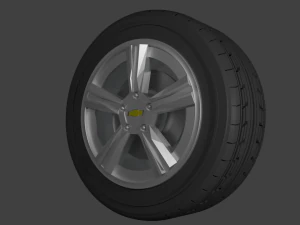 chevrolet camaro wheel 3D Model