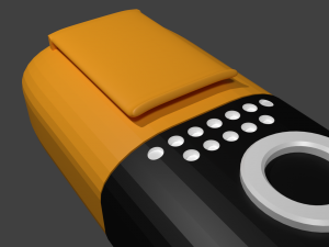 orange highligter 3Dモデル