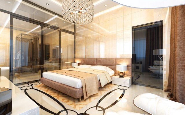 bedroom room with bathroom 3D Model .c4d .max .obj .3ds .fbx .stl .blend 