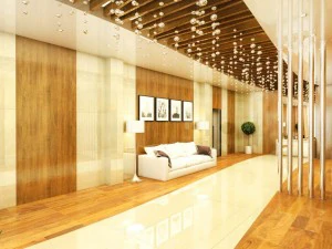 interior do corredor Modelo 3D