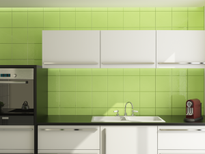 little green kitchen 3D Modell