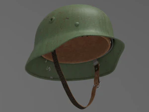 Немецкий шлем М-35 3D Модель