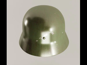 German helmet m-35 3D Model