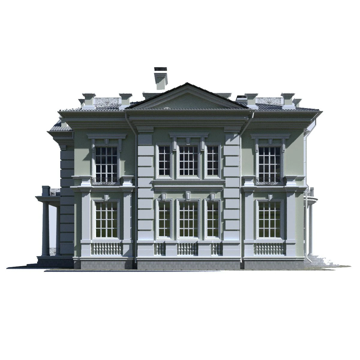 Ottage 3D Model .c4d .max .obj .3ds .fbx .stl .blend 