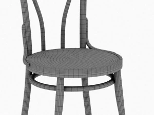 Viennese Chair beech 3D Model
