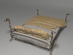 bed of metal1 3D Model