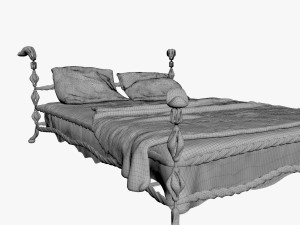 bed of metal1 3D Model
