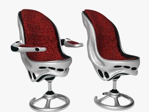chair in the space style Modèle 3D