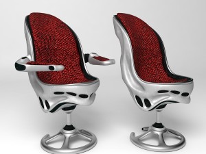 chair in the space style 3D Модель