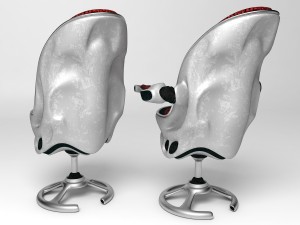 chair in the space style 3D Модель