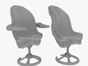 chair in the space style 3D Model