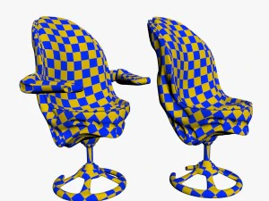 chair in the space style 3D Model