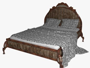 ł&oacute;żko4 Model 3D