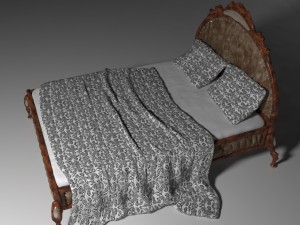 bed4 3D 模型