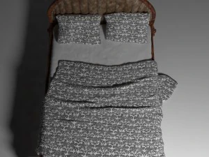 ł&oacute;żko4 Model 3D