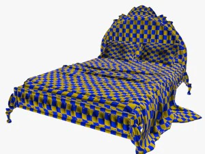 ł&oacute;żko4 Model 3D