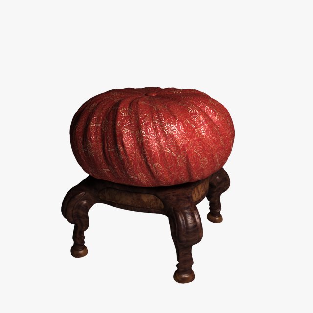 pouf 3Dモデル .c4d .max .obj .3ds .fbx .stl .blend 