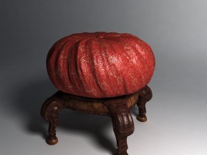 pouf 3Dモデル