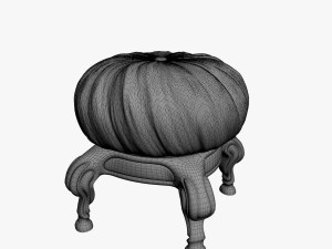 pouf 3Dモデル