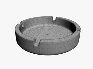 ashtray Model 3D