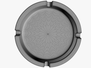 ashtray Model 3D