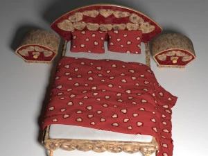 bed 6 3D Model