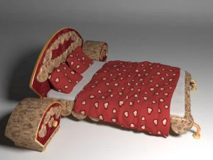 bed 6 3D Model