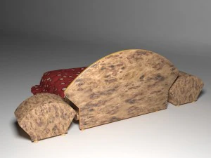 bed 6 3D Model