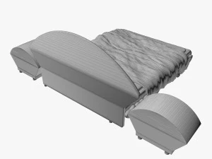 bed 6 3D Model