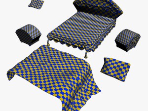 bed 6 Modelo 3D